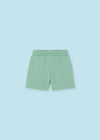 Mayoral Boys Basic Fleece Plush Green Iguana Shorts | New Season SS24