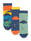 Kite Clothing Kids 3 Pack of Socks Boys - Dino Socks | New Season