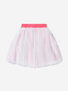 Billieblush Girls Tuelle Appliqué Sequin Tutu Skirt White