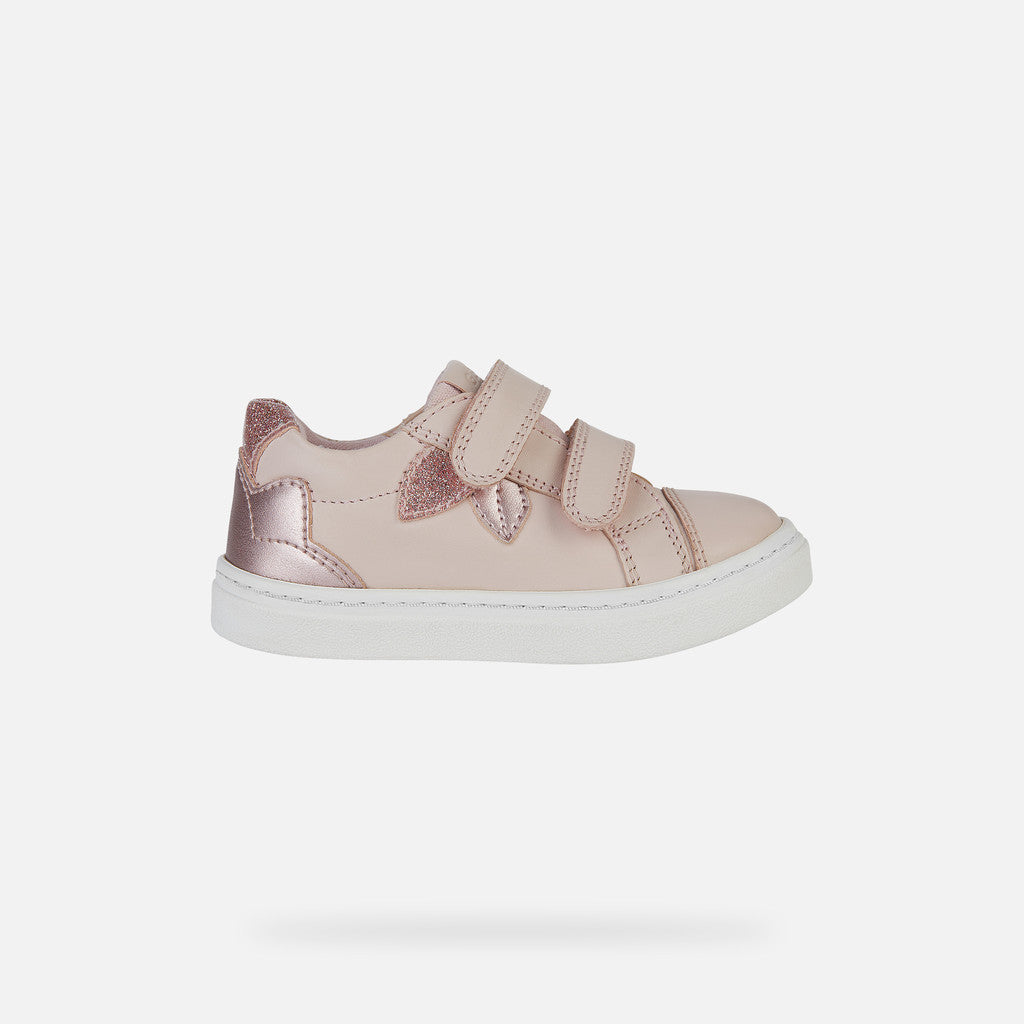 Girls Nashik Pink Toddler Sneakers with Velcro Straps Trainers  | NEW IN
