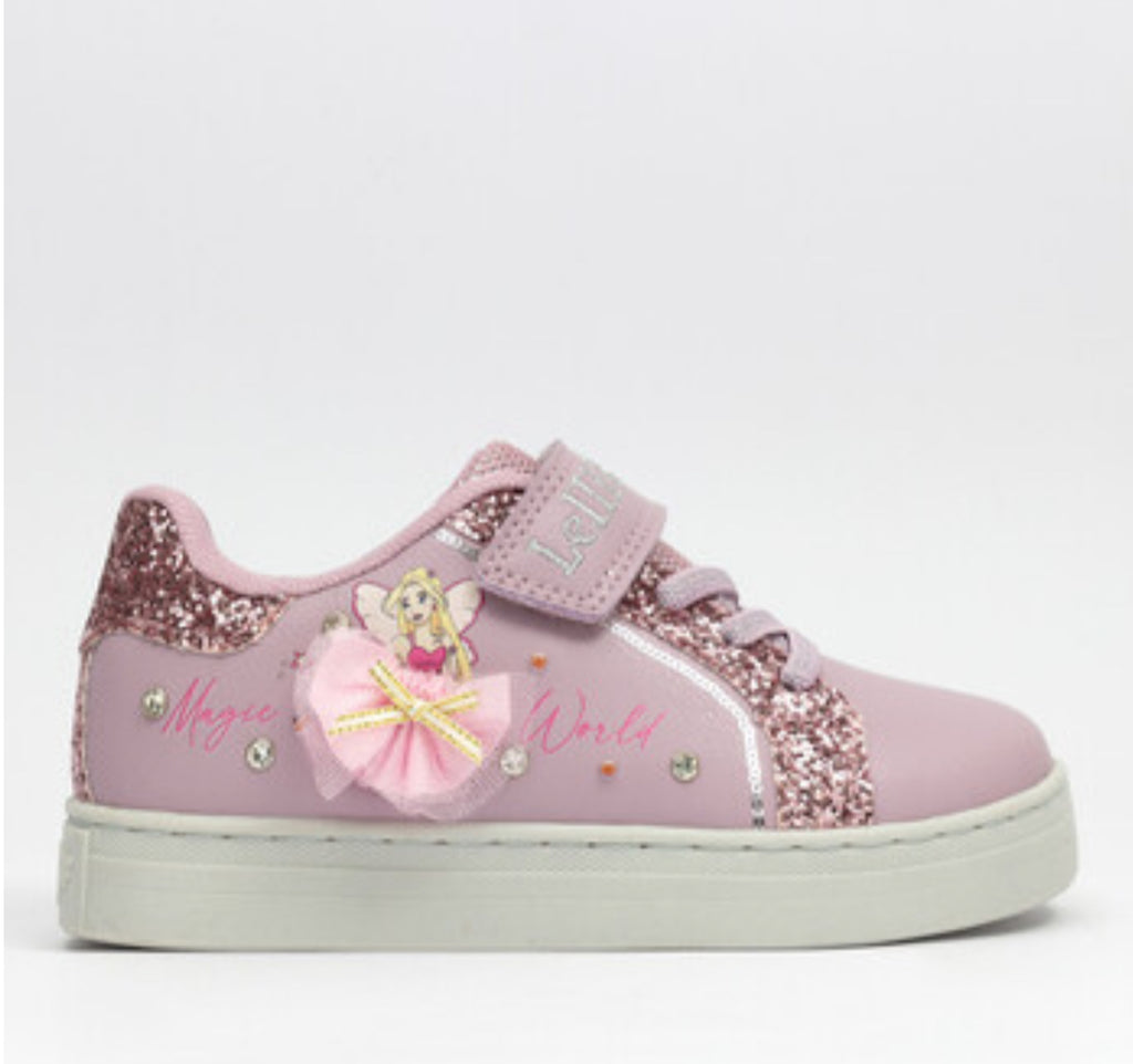 Lelli Kelly Mille Stelle LKAL4484 – Scarpe Grigio Chiaro Con Gonnellina Intercambiabile, Luci Nei Preziosi E Gadget In Omaggio