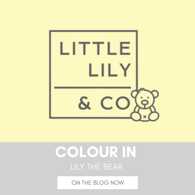 Colour In Lily The Bear