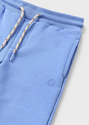 Mayoral Boys Sky Blue Joggers Cuffed Fleece