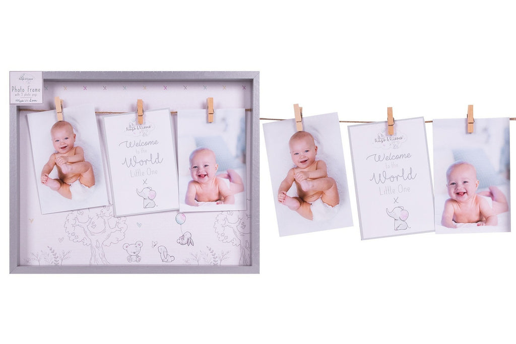 New Baby Photo Frame Gifts Peg Frame