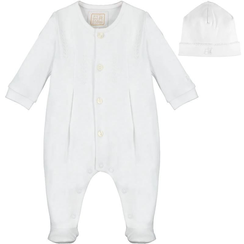 Emile Et Rose Mallory Unisex Babygrow & Hat