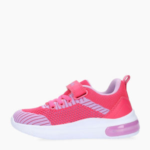 Lelli Kelly Girls Pink & Purple Annabel Fuxia Light Up Trainers