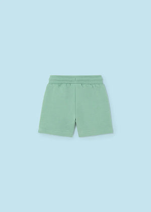 Copy of Mayoral Boys Basic Fleece Plush Green Iguana Shorts | New Season SS24