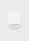 Mayoral Baby Girls Newborn 2 Piece Set Shorts & T-shirt Summer Outfit | New Season
