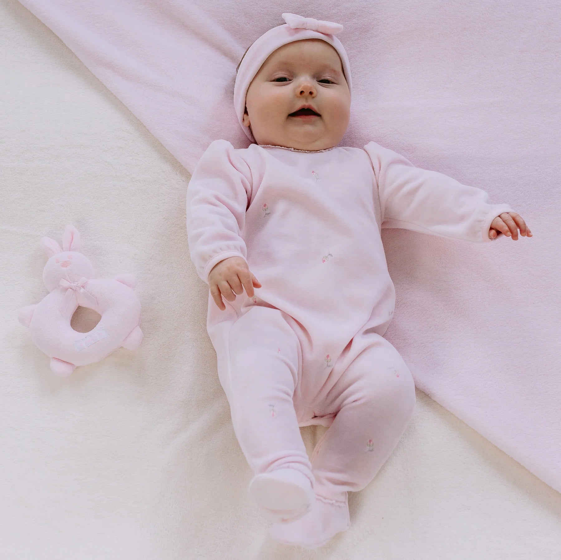 Baby girl babygrow deals sale