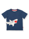 Kite Clothing Boys Navy Shark T-shirt