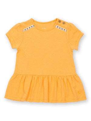 Kite Clothing Girls Yellow Easy Breezy Tunic T-shirt