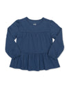 Kite Clothing Girls Navy Easy Breezy Long Sleeved Tunic T-shirt