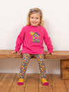 Kite Clothing Girls Pink Homebird Sweatshirt Jumper Sweater |50% OFF