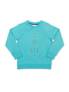 Kite Clothing Boys Star Boost Rocket Blue Sweatshirt | 50% OFF