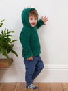 Kite Clothing Green Dino Fleece Hoodie | Winter Sale 50% OFF