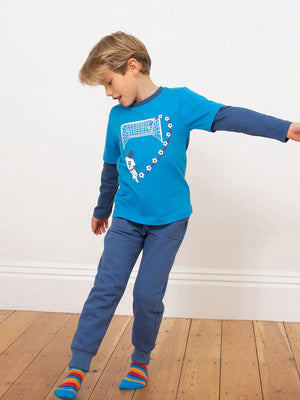 Kite Clothing Boys Navy Port & Starboard Joggers