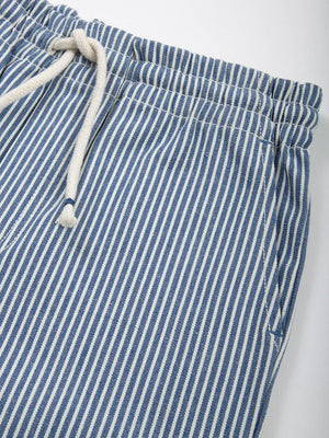 Kite Clothing Boys Smart Navy Striped Ticking Shorts | New Season