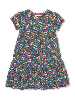 Kite Clothing Girls Flower Patch Floral Patch Dress | New Season