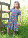 Kite Clothing Girls Flower Patch Floral Patch Dress | New Season