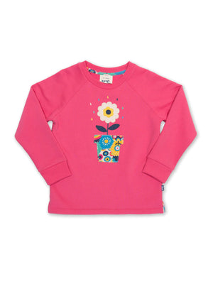 Kite Clothing Garden Grow Sweatshirt Pink | New Season