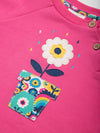 Kite Clothing Garden Grow Sweatshirt Pink | New Season