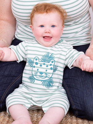 Kite Clothing Baby Romper Hello Cub Sage | New Season