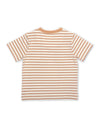Kite Clothing Boys Beige Stripy Friendship t-shirt | New Season