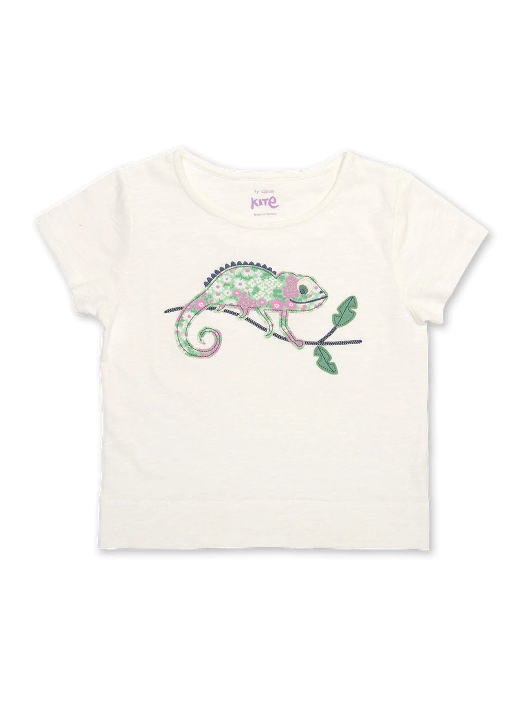 Kite Clothing Girls Cool Chameleon Summer Short Sleeved T-shirt | New Season