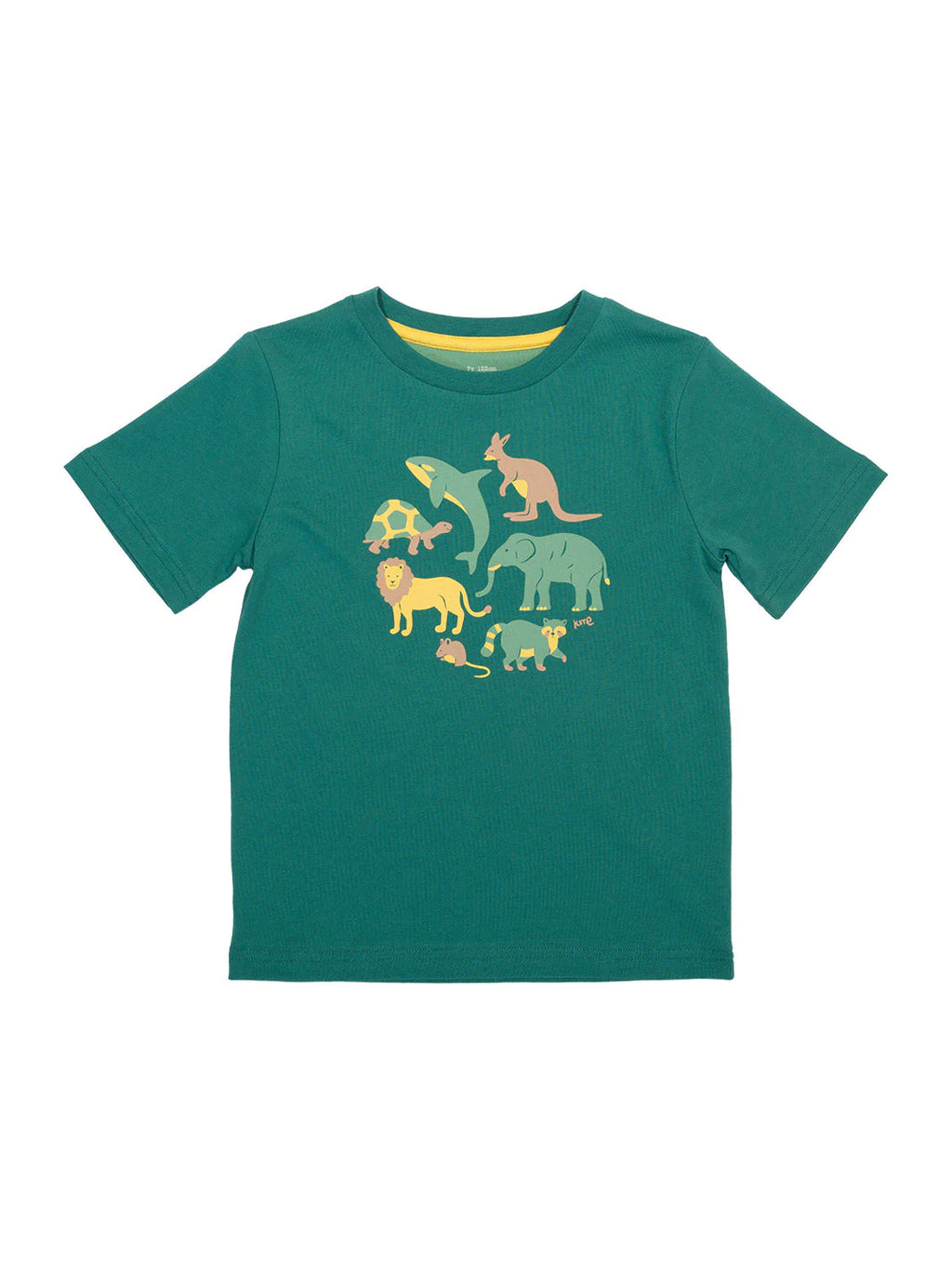 Kite Clothing Boys Animal Planet Green T-shirt | New Season
