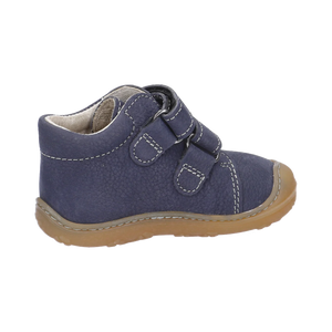 Ricosta Navy Boys Pepino Chrisy Boots Velcro | Children's First Walkers