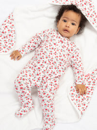 Kite Clothing Rosey Posey Pink Girls Flower Babygrow