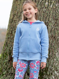 Kite Clothing Girls Blue Thumbelina Zip-Up Hoody