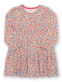 Kite Clothing Girls Flower Ditsy Tales Multi Colour Dress Long Sleeved