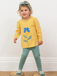 Kite Clothing Girls Pixie Petals Printed Flower Leggings