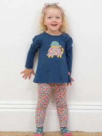 Kite Clothing Girls Ditsy Tales Leggings Multi Coloured Floral