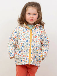 Kite Clothing Girls Fairy Flowers Floral Splash Coat Raincoat