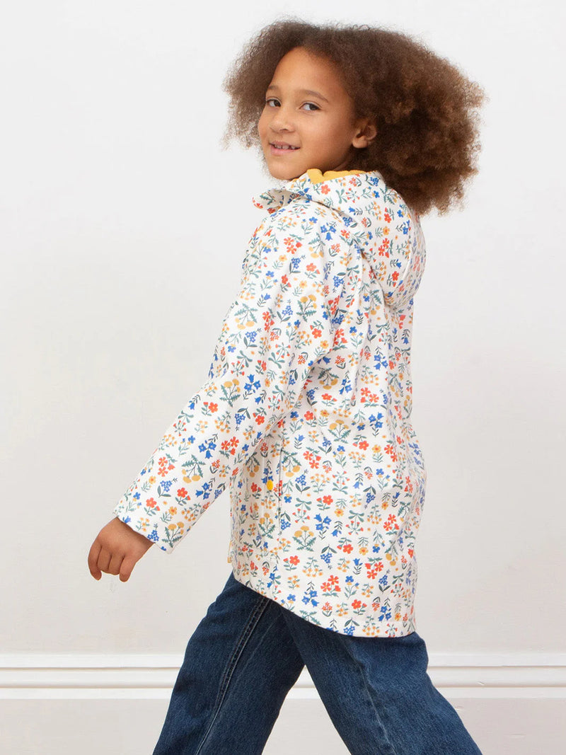Kite Clothing Girls Fairy Flowers Floral Splash Coat Raincoat