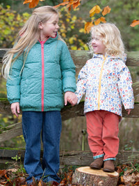 Kite Clothing Girls Fairy Flowers Floral Splash Coat Raincoat