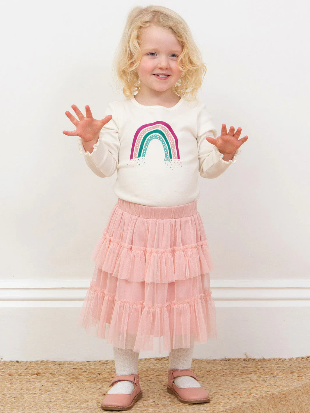 Kite Clothing Girls Tulle Fairy Pink Party Skirt