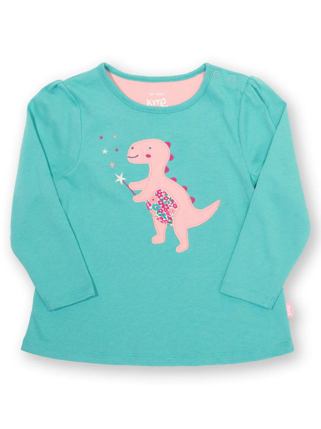 Kite Clothing Girls Dinosaur Magic Appliqué Tunic Top