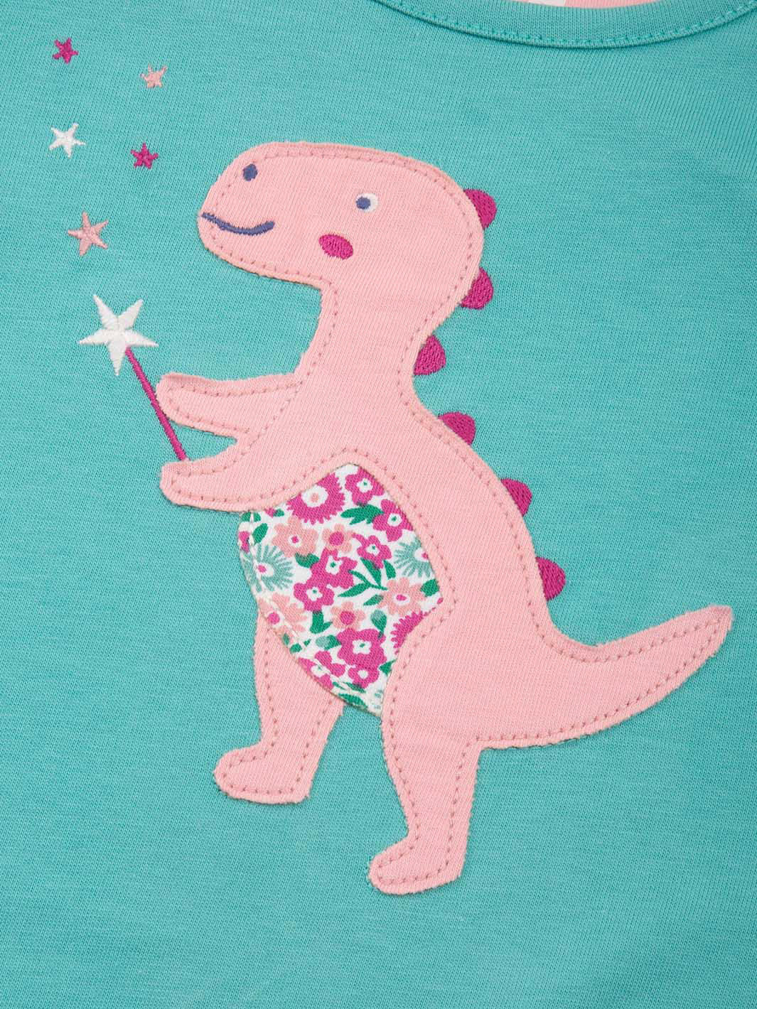 Kite Clothing Girls Dinosaur Magic Appliqué Tunic Top