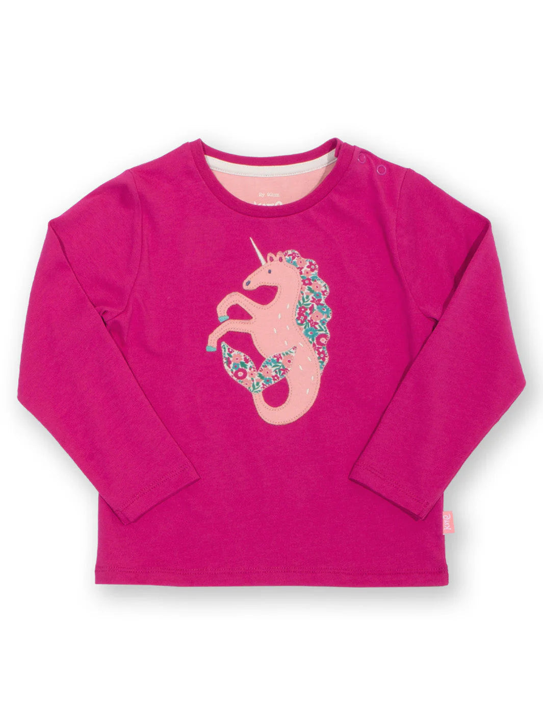 Kite Clothing Girls Merhorse Pink Long Sleeved T-shirt