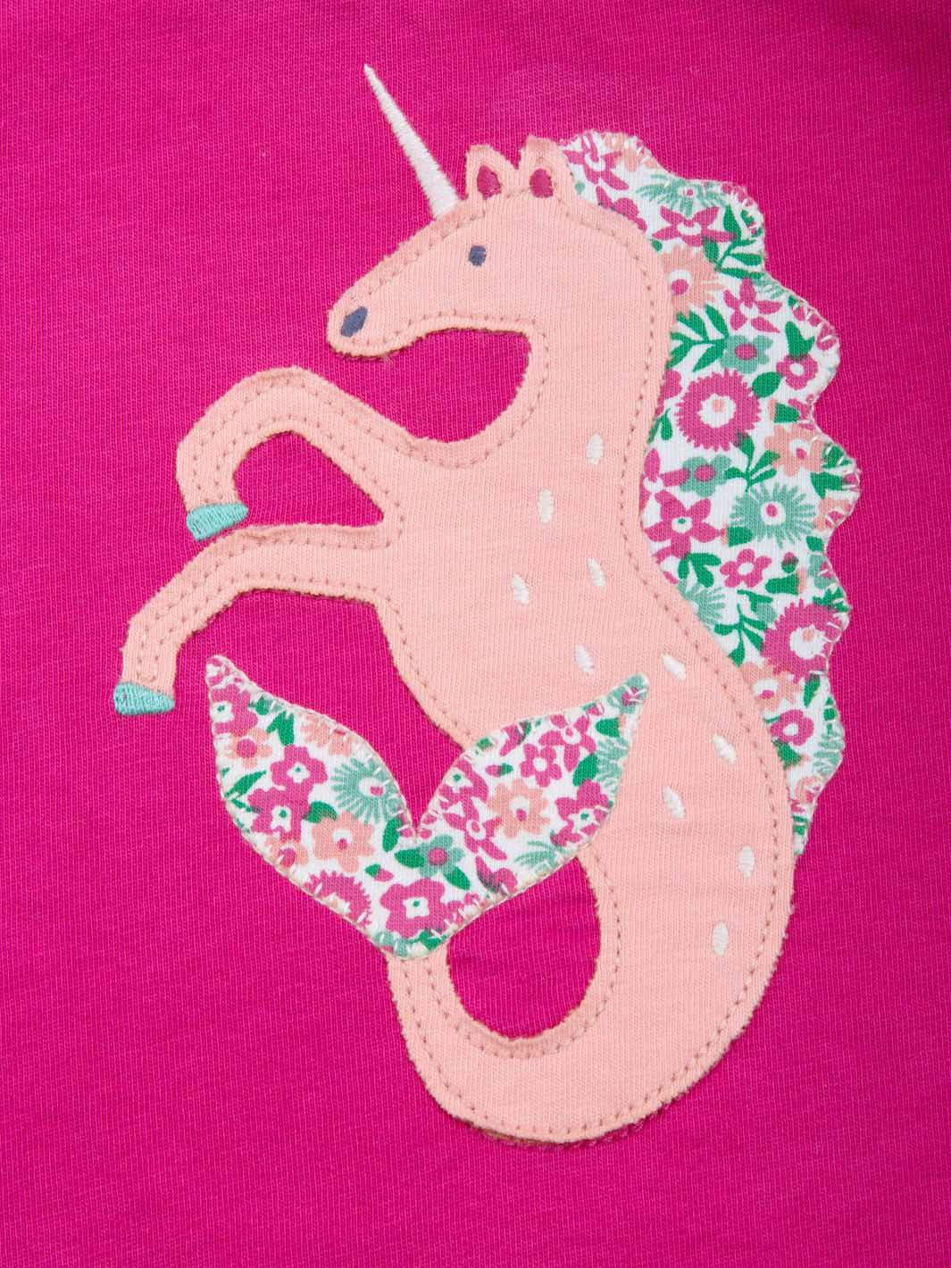 Kite Clothing Girls Merhorse Pink Long Sleeved T-shirt