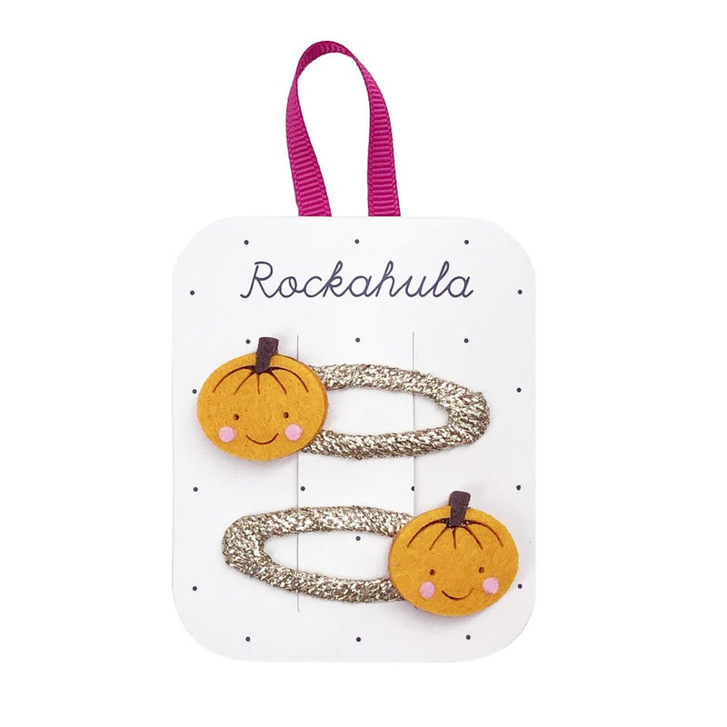 Rockahula Girls Spooky Halloween Pumpkin Hair Clips