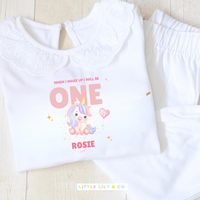 Personalised When I Wake Up I will be One - My Berry First Birthday - Bespoke Create Your Own Designs