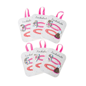Rockahula Girls Birthday Number Hair Clips - Age 3, 4, 5 ,6 years