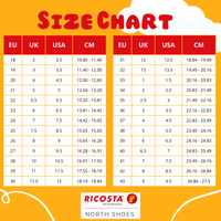 Ricosta Avery | Black Patent | Girl's Riptape School Shoes RICOSTA Avery