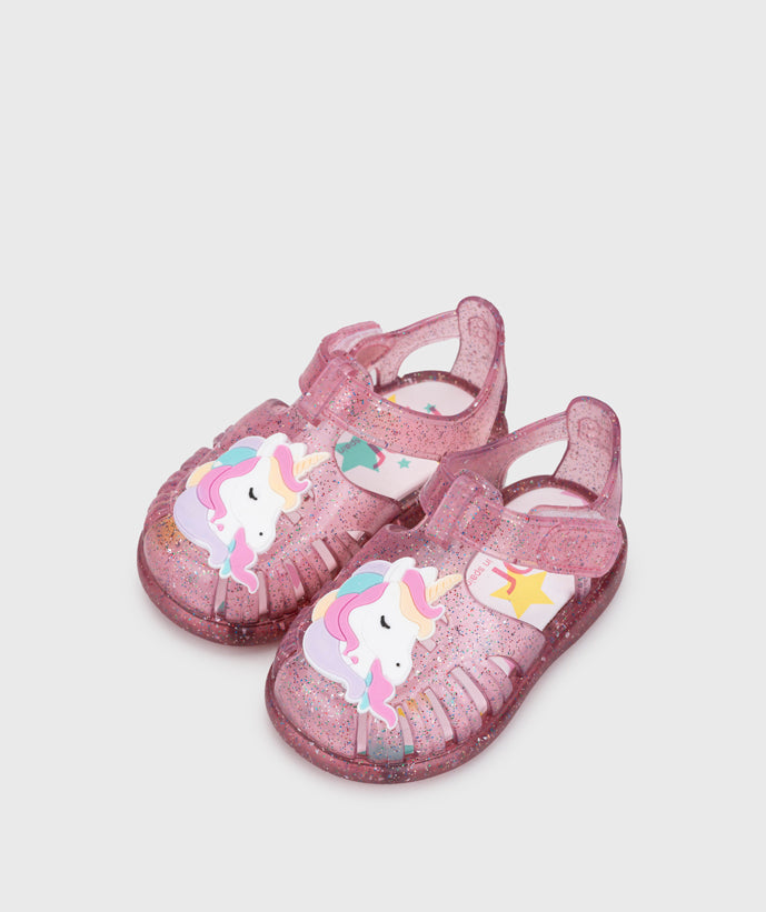 Igor Tobby Girls glitter Unicorn Sandals Girls Kids| Igor Jelly Shoes –  Little Lily \u0026 Co