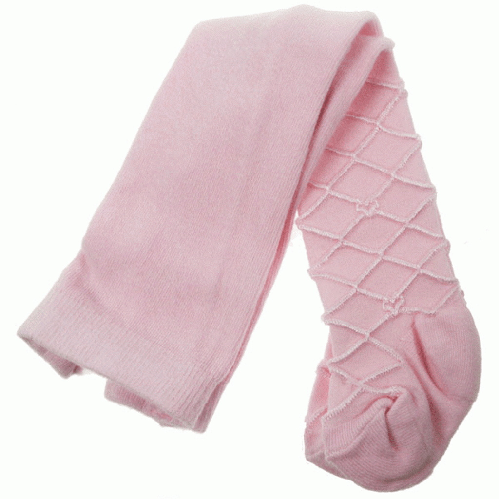Baby Girls Soft Touch Pink Tights