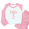 Personalised Girls Pink Pyjamas When I Wake Up Birthday Pyjamas